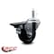Service Caster 3'' Phenolic Wheel Swivel 7/16'' Grip Ring Stem Caster with Brake SCC-GR20S314-PHS-PLB-716138 - alternate 3